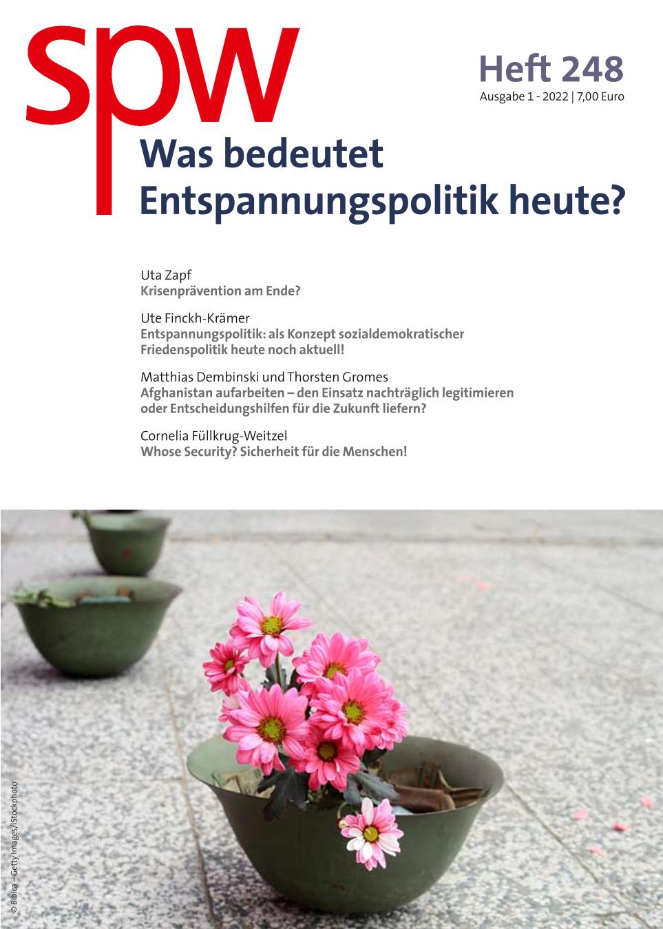 spw 248 01/22 spw Zeitschrift für sozialistische Politik und